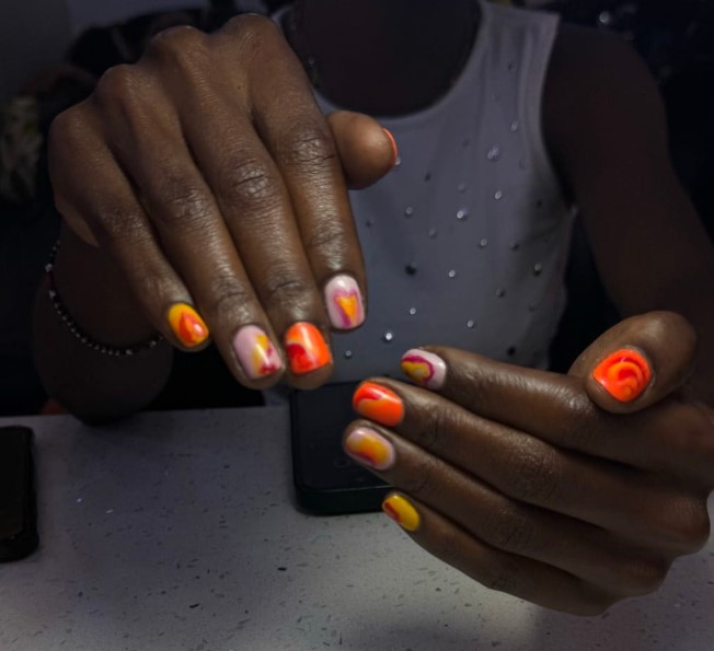 Nail art by Aggie Nail Spa